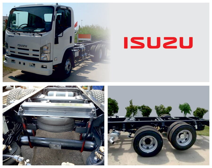 Isuzu kamyon dingil ve şase tamiri